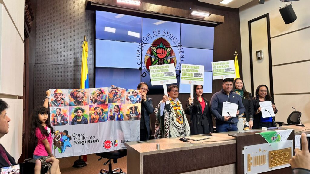 Comisión radica la Ley Estatutaria del Derecho a la Alimentación